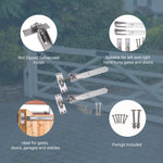 Adjustable Hook and Band Gate Hinge Set - 350mm / 14