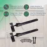 Adjustable Hook and Band Gate Hinge Set - 750mm / 30