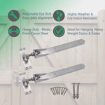 Adjustable Hook and Band Gate Hinge Set - 600mm / 24