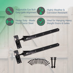 Adjustable Hook and Band Gate Hinge Set - 1200mm / 48