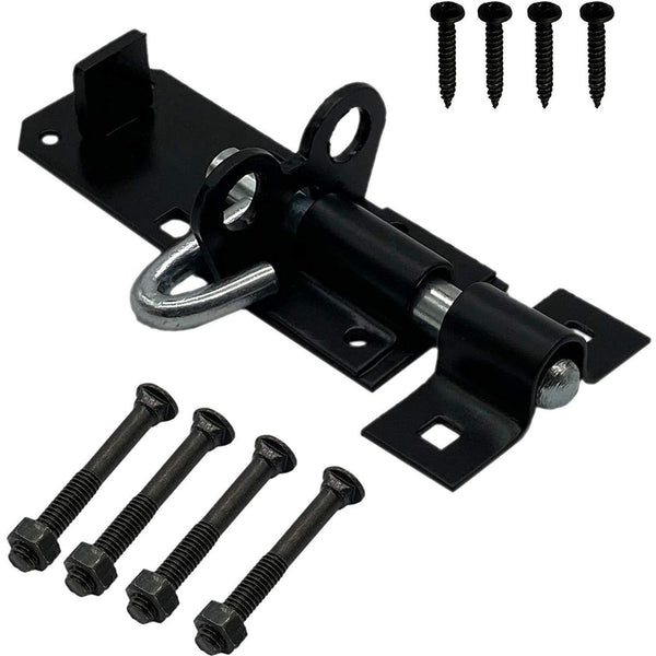 Heavy Duty Brenton Gate Padbolt - 100mm / 4 inch - Black - tradefit - Featured Image