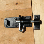 Heavy Duty Brenton Gate Padbolt - 100mm / 4 inch - Black - tradefit - 5