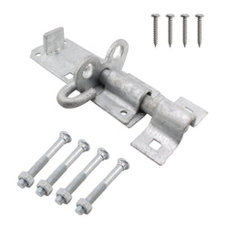 Heavy Duty Brenton Gate Padbolt - 100mm / 4 inch - Galvanised - tradefit