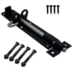 Heavy Duty Brenton Gate Padbolt - 200mm / 8 inch - Black - tradefit