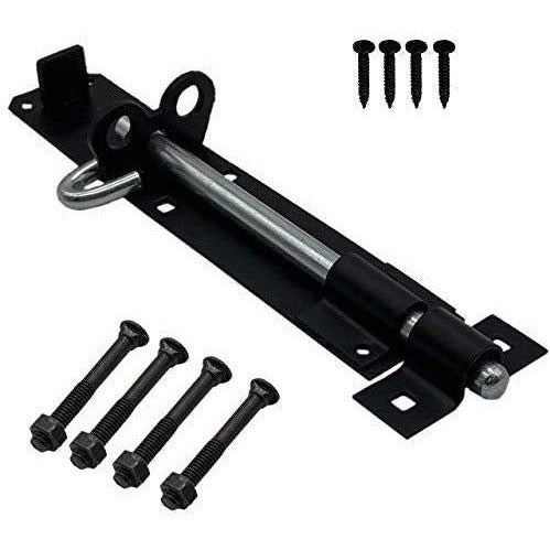 Heavy Duty Brenton Gate Padbolt - 200mm / 8 inch - Black - tradefit - Featured Image