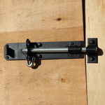 Heavy Duty Brenton Gate Padbolt - 200mm / 8 inch - Black - tradefit - 5