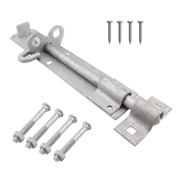 Heavy Duty Brenton Gate Padbolt - 200mm / 8 inch - Galvanised - tradefit - Featured Image