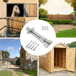 Heavy Duty Brenton Gate Padbolt - 200mm / 8 inch - Galvanised - tradefit - 6