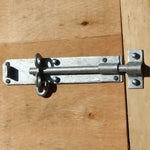 Heavy Duty Brenton Gate Padbolt - 200mm / 8 inch - Galvanised - tradefit - 7