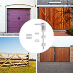 Gate Garage Drop Down Bolt Fixings & 2 Socket Types - 300mm / 12 inch - Hot Dip Galvanised - tradefit - 5