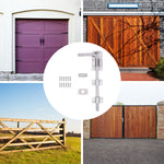 Gate Garage Drop Down Bolt Fixings & 2 Socket Types - 450mm / 18 Inch - Hot Dip Galvanised - tradefit - 6