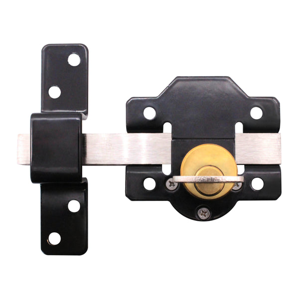 Long throw on sale gate lock