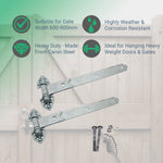 Heavy Duty Reversible Gate or Garage Hinges - 10