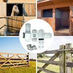 Kick Over Stable Door Latch - 240mm - Hot Dip Galvanised - tradefit - 6