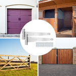 Light Duty Gate Tee Hinges - 203mm / 8 inch - Zinc - Pair - tradefit - 6