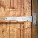 Light Duty Gate Tee Hinges - 254mm / 10 inch - Zinc - Pair - tradefit - 5