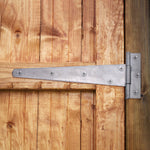 Medium Duty Gate Tee Hinges - 355mm / 14 inch - Galvanised - Pair - tradefit - 5