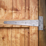 Medium Duty Gate Tee Hinges - 304mm / 12 inch - Galvanised - Pair - tradefit - 5