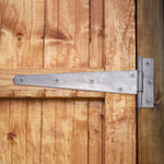 Heavy Duty Gate Tee Hinges - 457mm / 18 inch - Galvanised - Pair - tradefit - 5