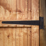 Heavy Duty Gate Tee Hinges - 457mm / 18 inch - Black - Pair - tradefit - 5