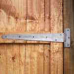 Heavy Duty Gate Tee Hinges - 609mm / 24 inch - Galvanised - Pair - tradefit - 5