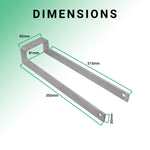 Field Gate Throw Over Gate Loop Latch - 350mm / 14 inch - Galvanised - tradefit - 3