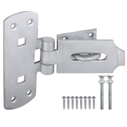 Vertical Hasp & Staple - 6" - Galvanised - tradefit