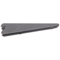 Twin Slot Shelving - Bracket - Black - 170mm