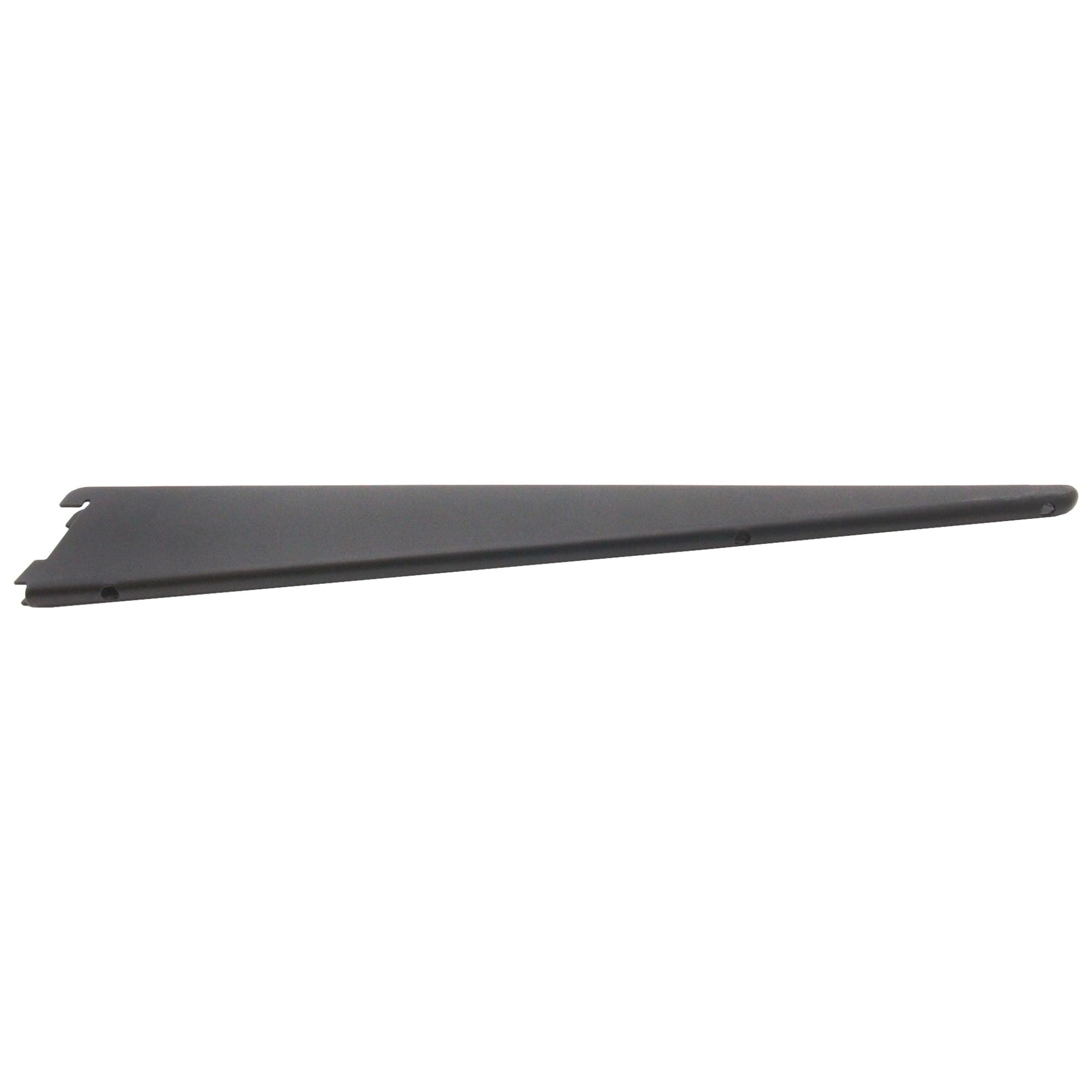 Twin Slot Shelving Bracket Black 470mm tradefit