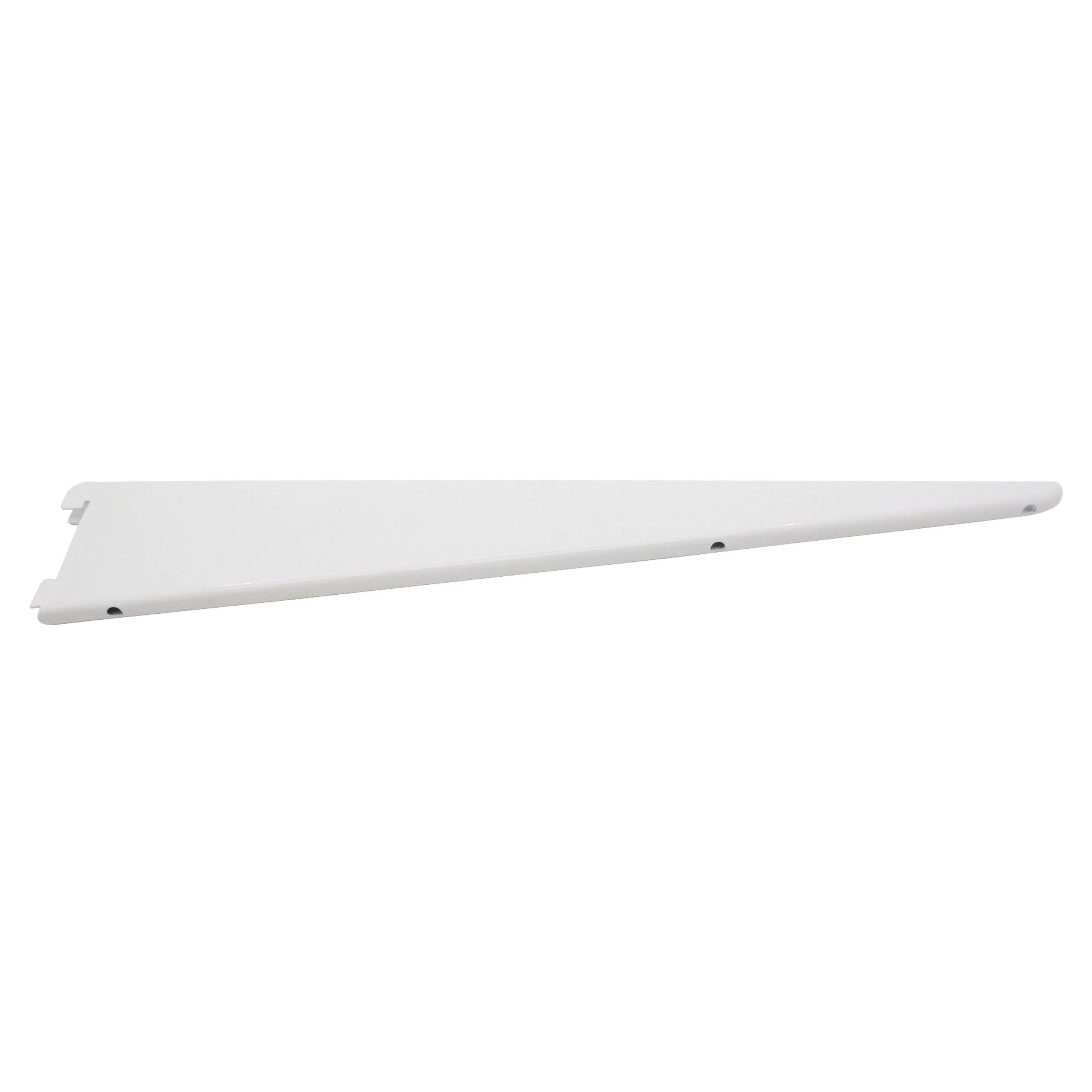 Twin Slot Shelving Bracket White 470mm tradefit