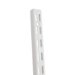 Twin Slot Shelving - Upright - White - 710mm - tradefit - 1
