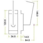 Disabled Toilet Lock Facility Indicator Bolt Set - Satin Anodised Aluminium - tradefit - 4