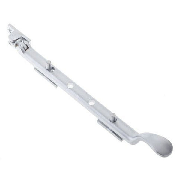 Victorian Casement Window Stay - 250mm - Satin Chrome - tradefit - Featured Image