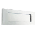 Victorian Letter Plate - 355x115mm - Polished Chrome - tradefit - 1