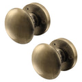 Victorian Antique Brass Mortice Door Knob