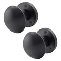 Victorian Matt Black Mortice Door Knob