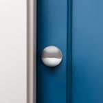 Victorian Polished Chrome Mortice Door Knob Kit - 76mm Latch - tradefit - 5