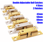 Adjustable Double Ball Catch Quality Brand 4 Sizes 2 Finishes - tradefit - 27