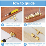 Adjustable Double Ball Catch Quality Brand 42mm Solid Brass - tradefit - 9