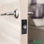 Adjustable Roller Catch Spring Loaded Latch Lock for Internal Doors - Black Plated - tradefit - 5