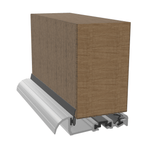 Door Threshold Seal - 44mm Inward Opening - 914mm - Aluminium - tradefit - 6
