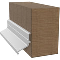 Door Rain Deflector - 914mm - Aluminium - tradefit