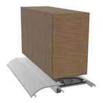 Roll Over Door Threshold Seal - Inward and Outward Opening - 1829mm - Aluminium - tradefit - 6