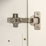 35mm Clip On Sprung Kitchen Cabinet Hinge - FULL OVERLAY 110 Deg c/w Screw on Plate - tradefit - 5