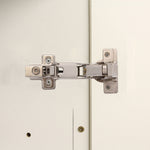 35mm Clip On Sprung Soft Close Kitchen Cabinet Hinge - FULL OVERLAY 165 Deg c/w Screw on Plate - tradefit - 5