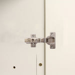 35mm Clip On Sprung Soft Close Kitchen Cabinet Hinge - INSET 110 Deg c/w Screw on Plate - tradefit - 5