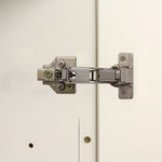 35mm Clip On Sprung Soft Close Kitchen Cabinet Hinge - FULL OVERLAY 165 Deg c/w Euro Screw on Plate - tradefit - 5