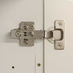 35mm Clip On Sprung Soft Close Kitchen Cabinet Hinge - FULL OVERLAY 110 Deg c/w Euro Screw on Plate - tradefit - 5
