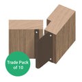 Door Finger Guard Protector - Rear Side - 1950mm - Brown - Pack Of 10