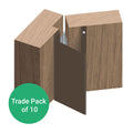 Door Finger Guard Protector - Front Side - 1950mm - Brown - Trade Pack Of 10